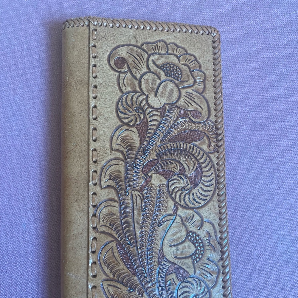 Vintage Western Business card holder